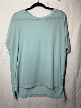 The North Face Light Aqua Women's Short Sleeve Top